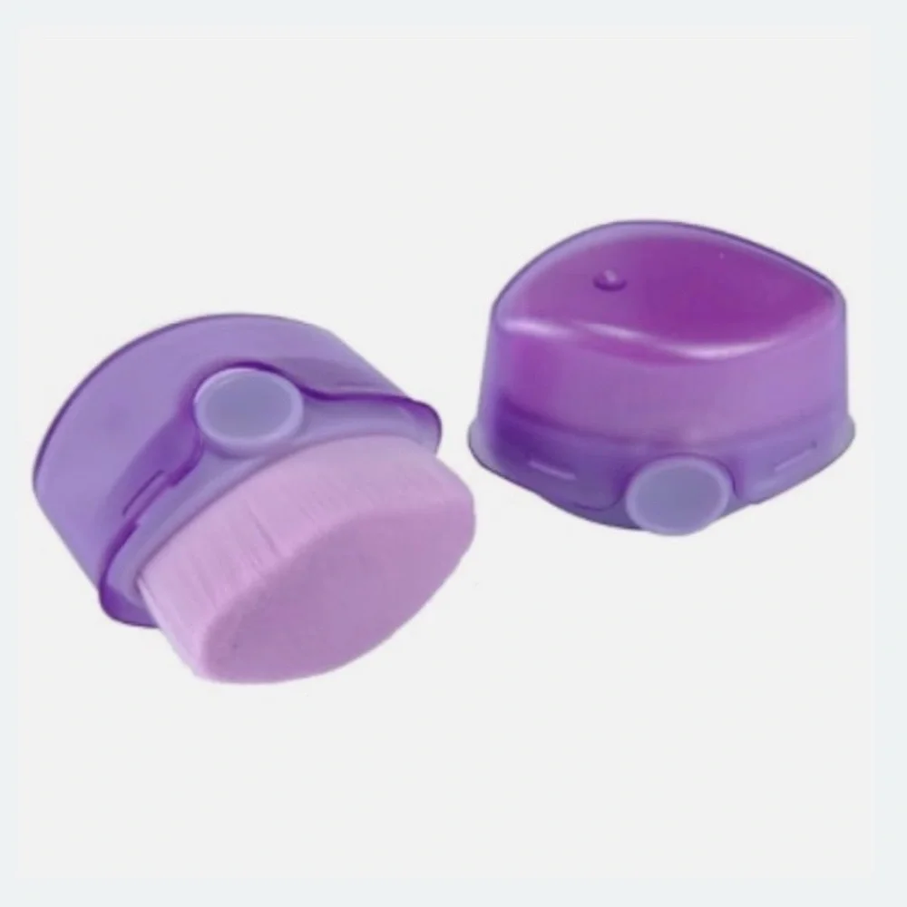 💞 New Purple Travel Foundation Makeup Brush